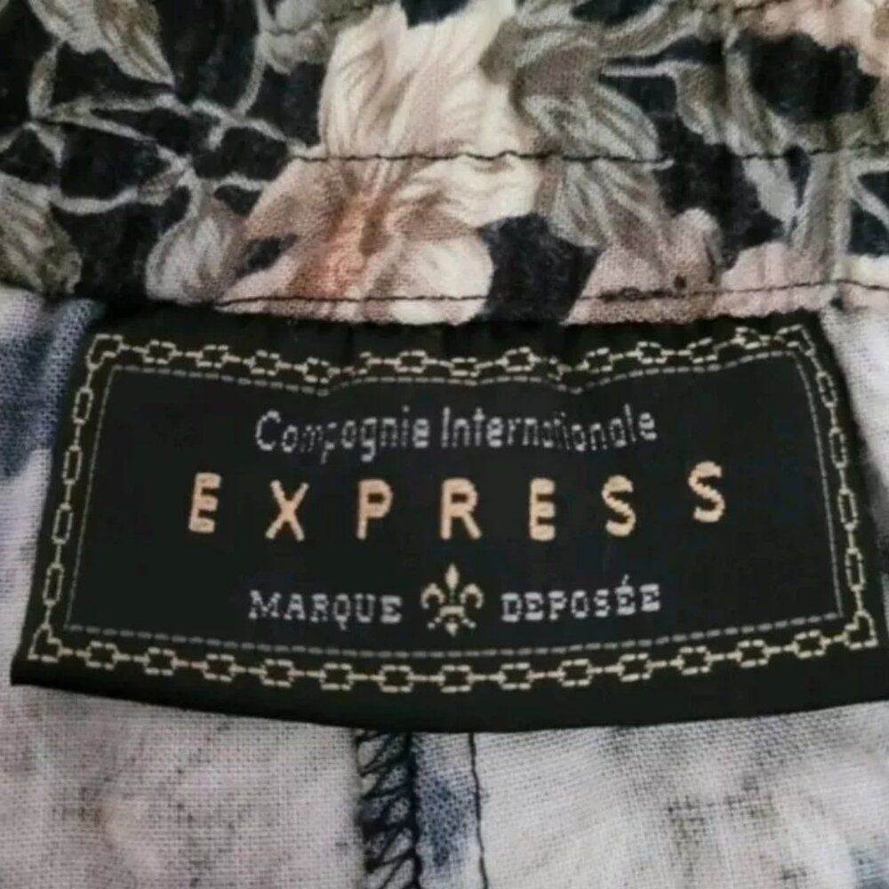 Vintage Compognie Internationale Express Floral Fairy Cottagecore Maxi Skirt M - Picture 10 of 11